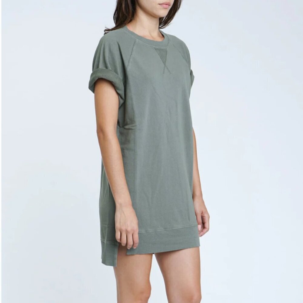 NWT Pistola Quinn Dress in Cypress French Terry Size M